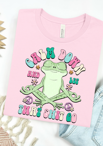 Calm the Frog Down Bella Canvas T-Shirt