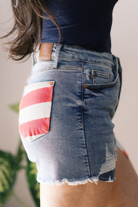 Stars & Stripes Judy Blue Shorts