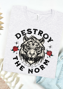 Fearless Tiger Canvas T-Shirt