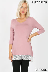 SMALL Rose Lace Tunic