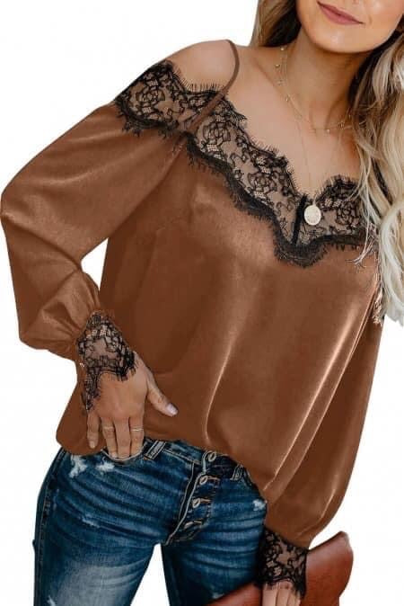 XL Rust Lace Tank